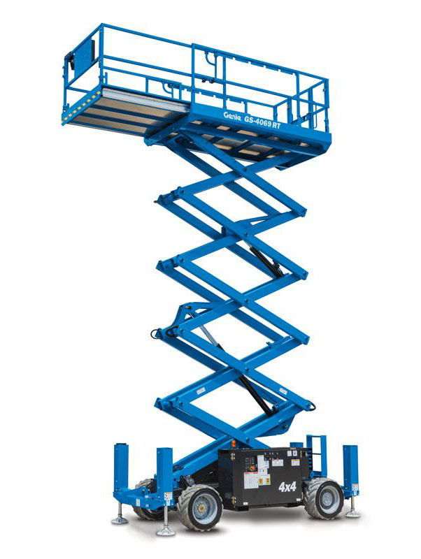 Rough terrain scissor pic